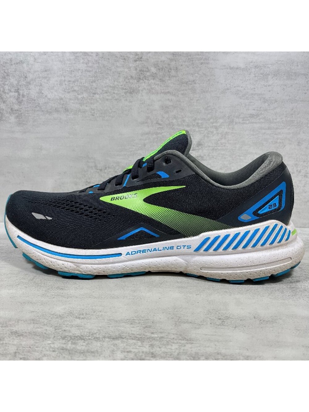 Brooks Adrenaline GTS 23 Running Shoes - Men's Size 10.5 - Black